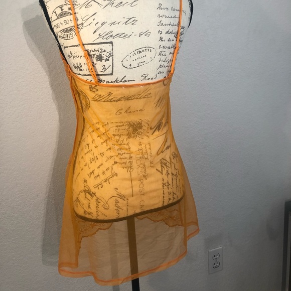 Vintage sheer embroidered dress - Picture 4 of 6